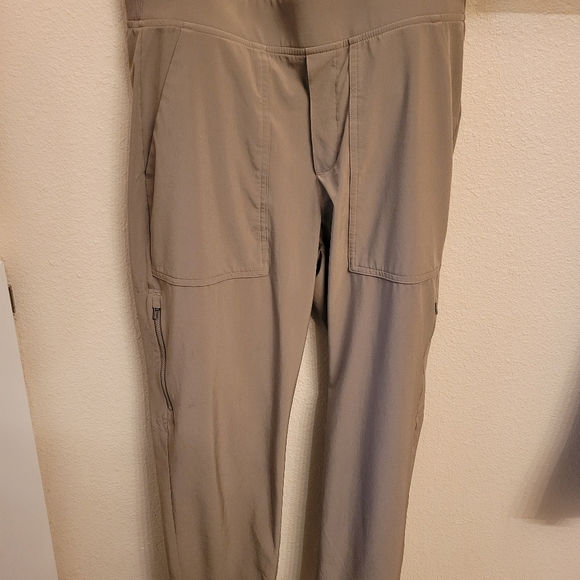 Athleta Brooklyn Utility Pant - size 10, tan (pyrite) - Picture 2 of 6